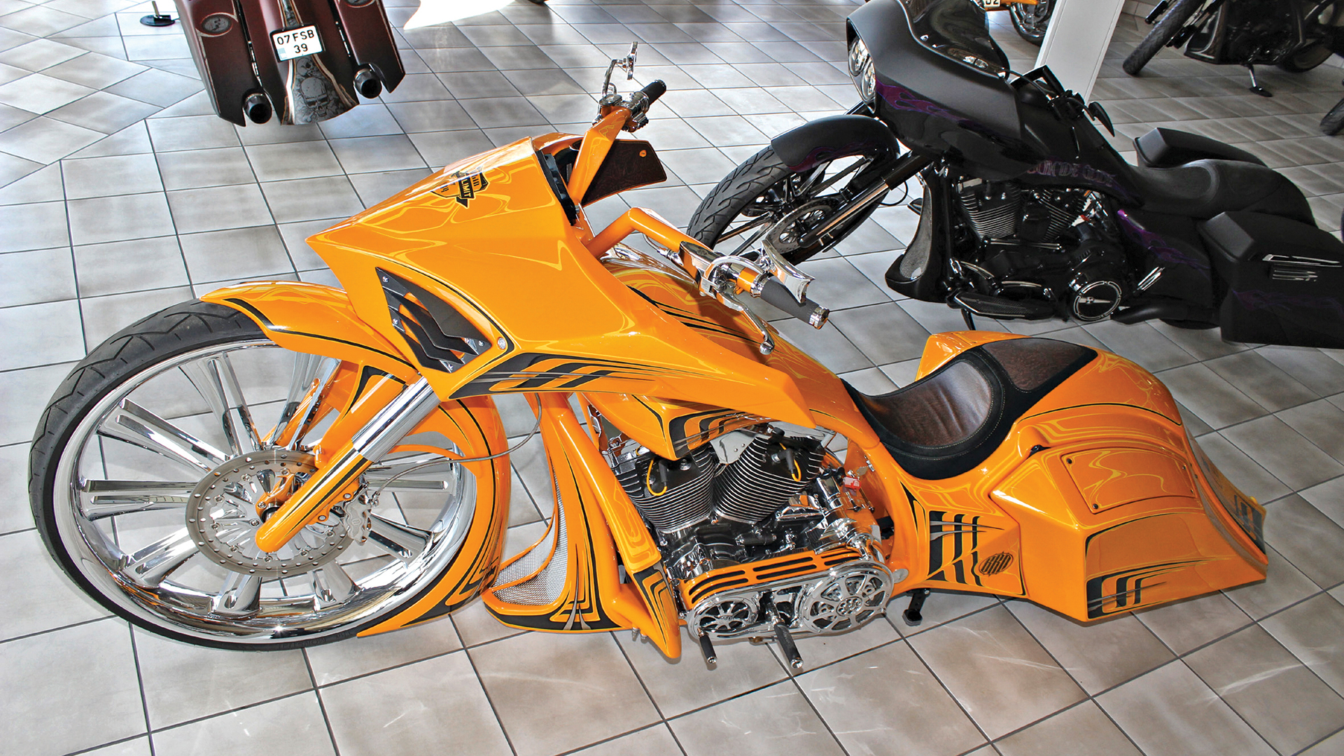 Kodlin Motorcycle customizes motorcycles based upon bikes from the American brand Harley-Davidson. 